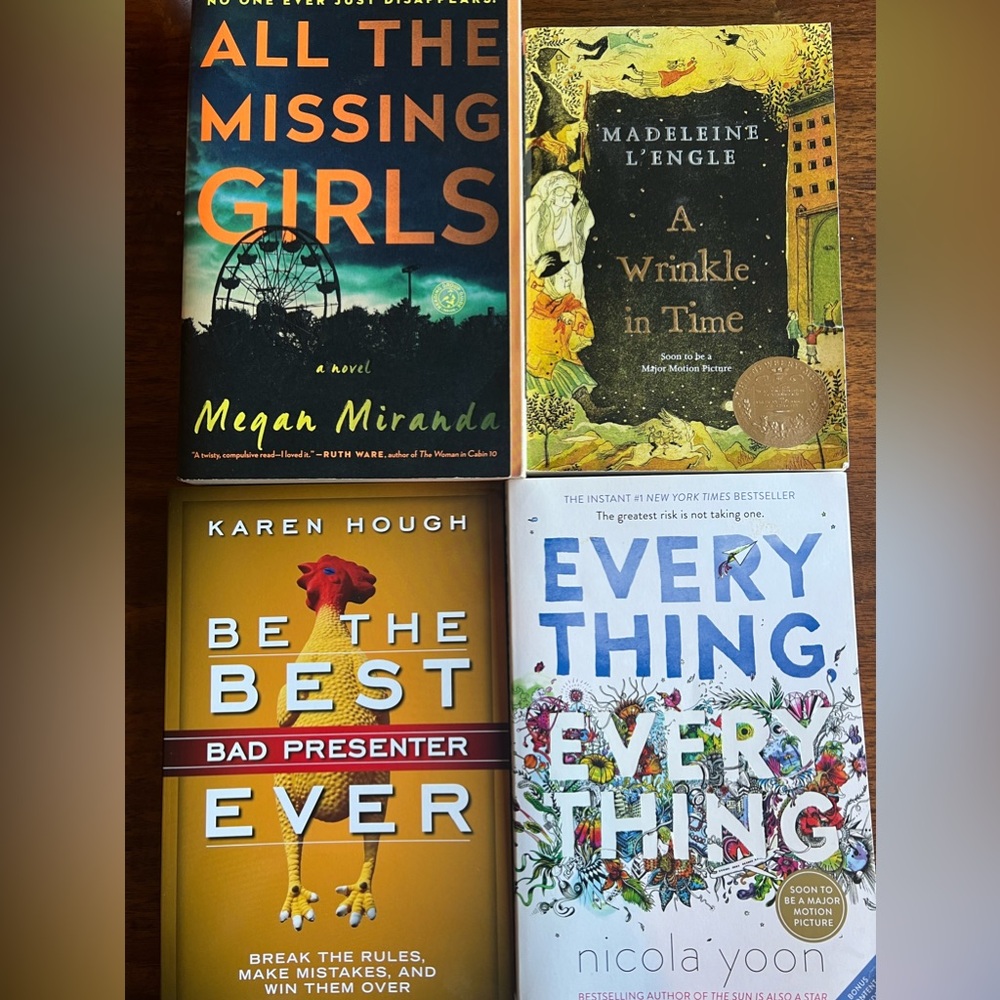 4 Book Bundle - Self Help, Mystery, Fantasy, Fiction